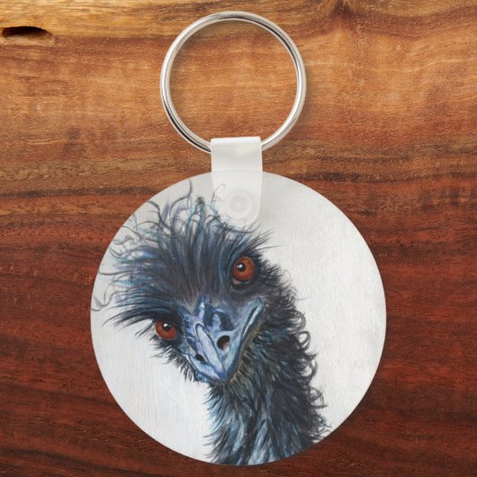 Elsie the Emu Schlüsselanhänger (Vorderseite)