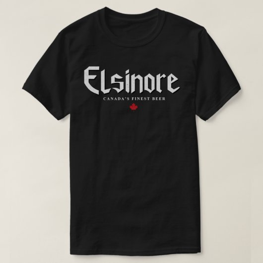 Elsinore Beer modern Vintag T-Shirt (Design vorne)