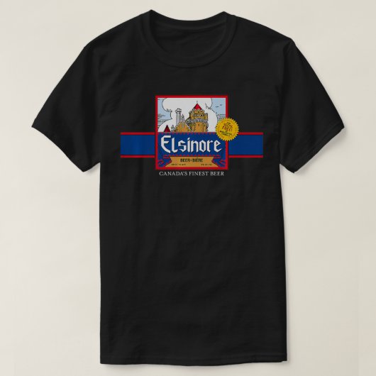 Elsinore Bier Neu & Verbessert Retro 80er Premium T-Shirt (Design vorne)