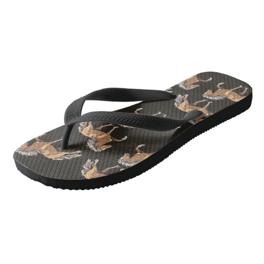 Elska Art Deco Badesandalen (Schrägansicht)