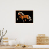 Elska Icelandic Horse Poster (Küche)