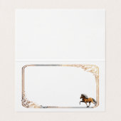 Elska Isländisch mare Visitenkarten (Innenseite Aufgefaltet)