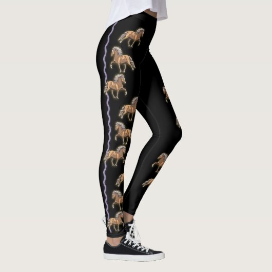 Elska Kunst-Deko-Isländer Leggings (Rechts)