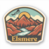 Elsmere, Delaware Aufkleber (Vorderseite)