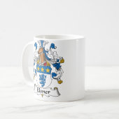 Elsner Familienwappen Kaffeetasse (Vorderseite Links)
