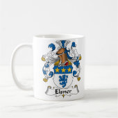 Elsner Familienwappen Kaffeetasse (Links)