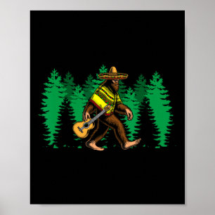 Elsquatcho Pancho Guardian of the Desert Bigfoot S Poster