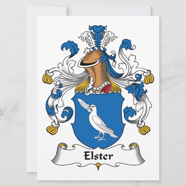 Elster Familienwappen (Vorderseite)