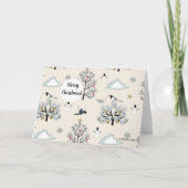 Elster-Feiertag Karte (Vorderseite)