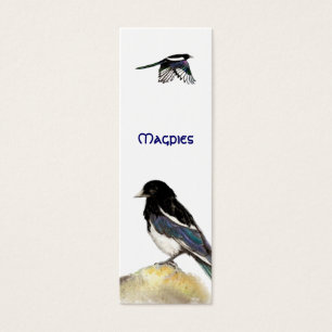 Elster-Lesezeichen für Vogel-Fans