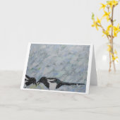 Elster löschen Anmerkungs-Karte durch Kennzeichen Karte (Gelbe Blume)