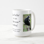 Elsterarchosaur-Tasse Kaffeetasse (VorderseiteRechts)