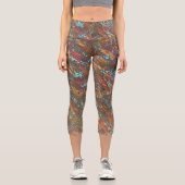 Elsterposter Capri Leggings (Vorderseite)