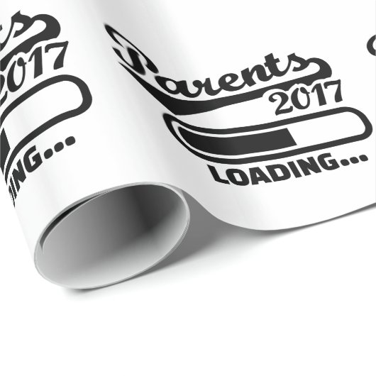 Eltern 2017 geschenkpapier (Rolleneckpunkt)