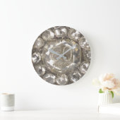 Eltern 60 Jahre Diamond Wedding 2021 Große Wanduhr (Zuhause)