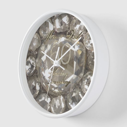 Eltern 60 Jahre Diamond Wedding 2023 Uhr (Winkel)