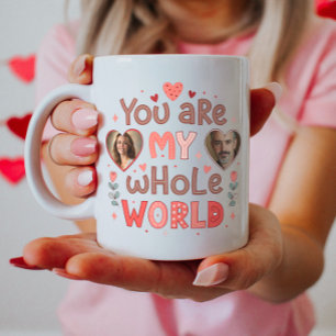 Eltern Anpassbares Foto, Valentine Custom Foto Kaffeetasse