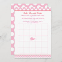 Eltern & Baby Whale Pink Girl Bingo