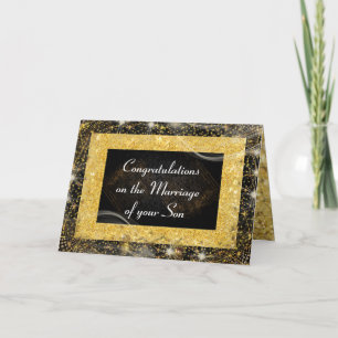 Eltern der Braut-personalisierten Gruß-Karte Karte