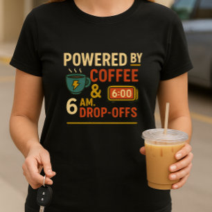 Eltern der Sonntagsschule; angetrieben durch Kaffe T-Shirt