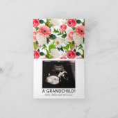 Eltern, die alles über die Schwangerschaft bekannt Ankündigung (Innenseite)