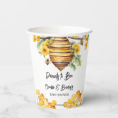 Eltern, die eine Federbeine-Duschvorrichtung für K Pappbecher (Rückseite)