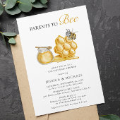 Eltern, die eine geschlechtsneutrale minimale Baby Einladung