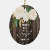 Eltern eines Personalisierten Säuglings von Engel Keramik Ornament (Rechts)