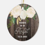 Eltern eines Personalisierten Säuglings von Engel Keramik Ornament (Links)