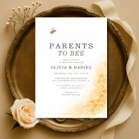 Eltern für Bienen-Paare Baby Shower