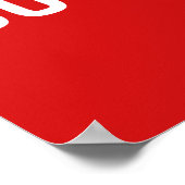 ELTERN FÜR DEN VERKAUF Zollposter Poster (Ecke)