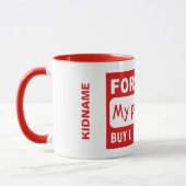 ELTERN FÜR VERKAUFSPRÜCHE Tasse (Links)