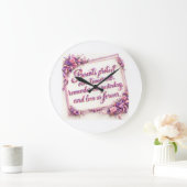Eltern Geschenk Große Wanduhr (Zuhause)