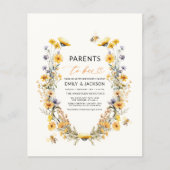 Eltern in der Wildblume Bier Paare Kinderdusche (Vorderseite)