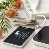 Eltern/Lehrer Kinder versuchen mir Schlüsselanhäng Schlüsselanhänger (Vorderseite rechts)