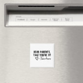 Eltern markieren, dass Sie es sind Liebe Lehrer am Magnet (In Situ (Geschirrspüler))