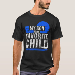 Eltern mein Sohn ist mein Lieblingsidee der Kinder T-Shirt
