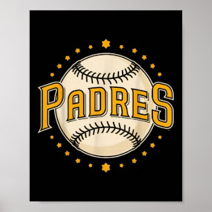 Eltern Name 90er Ich liebe Padres Personalisierter Poster