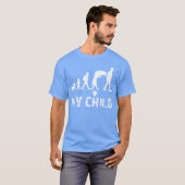 Eltern Puberty Mutter Vater Junge T-Shirt (Vorne ganz)