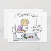 Eltern sind... nie langweilig postkarte (Vorne/Hinten)