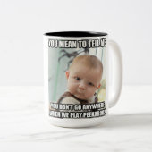 Eltern-Tasse Zweifarbige Tasse (VorderseiteRechts)