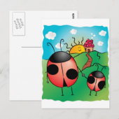 Eltern und Kind! Postkarte (Vorne/Hinten)