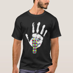Eltern Unterstützung zur Sensibilisierung für Auti T-Shirt