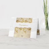 Eltern von Braut Glückwunsch Grüße Karte (Rückseite)