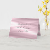 Eltern von Braut Glückwunsch Grüße Karte (Gelbe Blume)