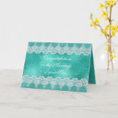 Eltern von Braut Glückwunsch Grüße Karte (Gelbe Blume)