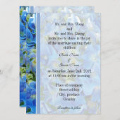 Eltern von Braut und Groom, Einladung zur Hochzeit (Vorne/Hinten)