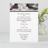 Eltern von Braut und Groom, Einladung zur Hochzeit (Stehend Vorderseite)