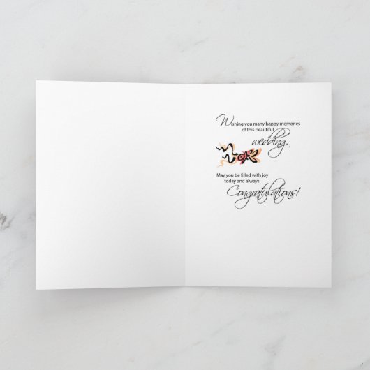 Eltern von Bride Toast Karte (Innenseite)