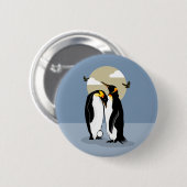 Eltern von Kaiserpinguin Button (Vorne & Hinten)